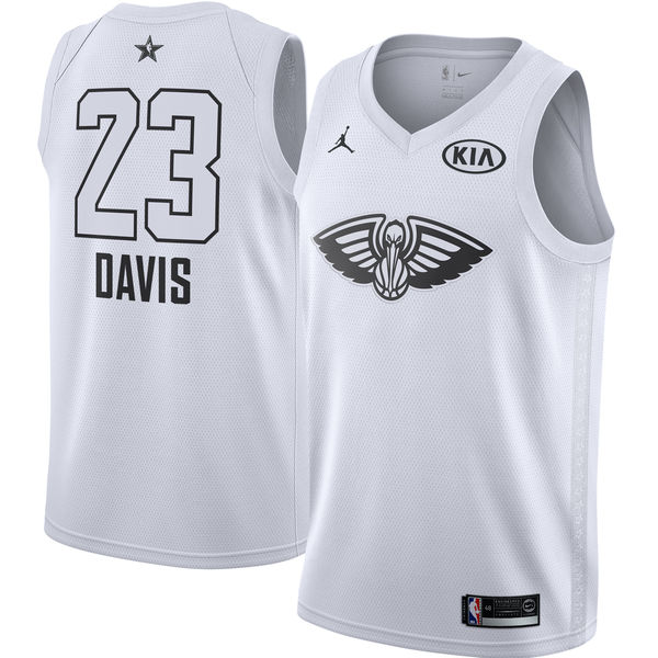 Anthony Davis - 2018 All-Star White - Cliquez sur l'image pour la fermer